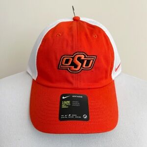 Nike Oklahoma State Cowboys Hat Mens Womens OSU Football Cap Orange Adjustable